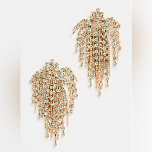 DANNIJO Cecile Earrings in Chrysolite - Picture 2 of 8